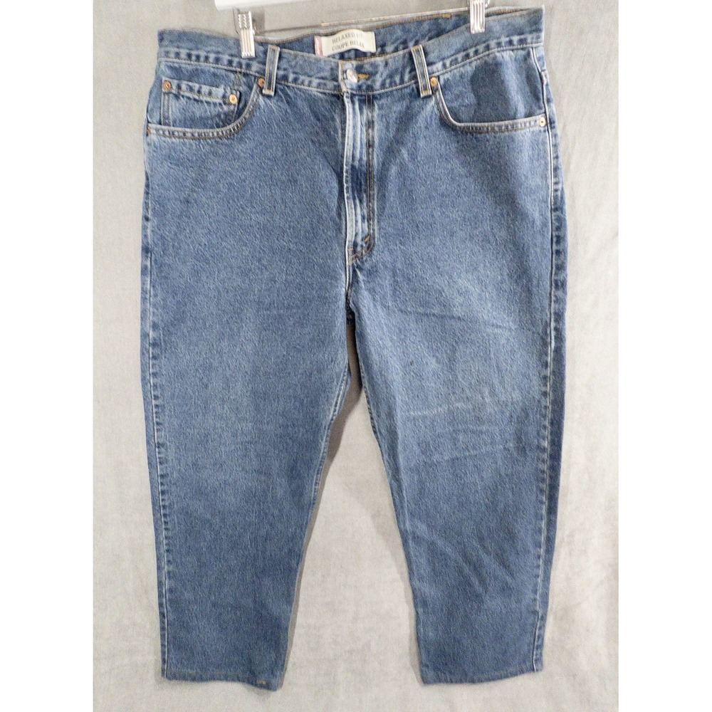 Levis 550 Relaxed Fit Blue Jeans Mens 40x32 Levi's Denim Workwear Casual Canada